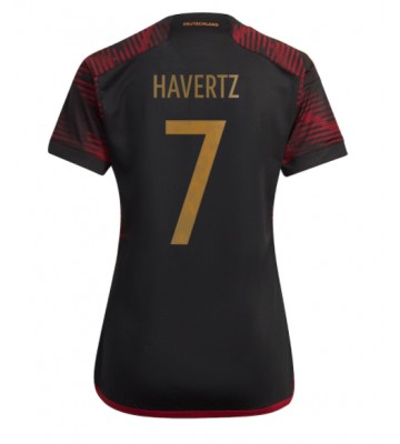 Tyskland Kai Havertz #7 Replika Udebanetrøje Dame VM 2022 Kortærmet